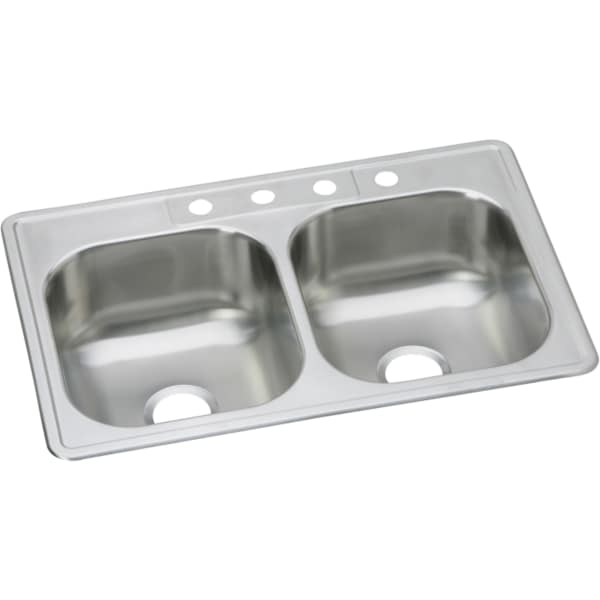 Elkay Kitchen Sink, Top Mount, Stainless steel Finish DSE233215 - main